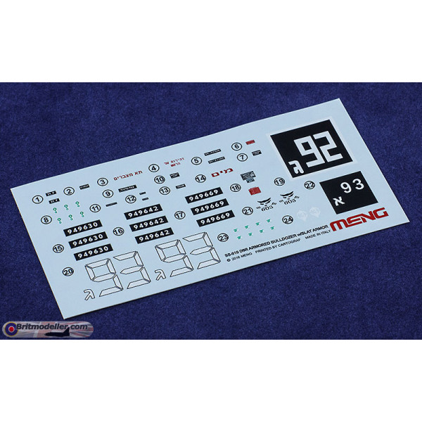 D9R Armored Bulldozer w/Slat Armor   1/35 Meng model ss-010