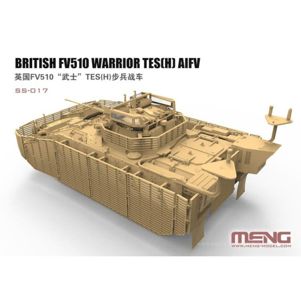 British FV510 Warrior TES(H) 1/35 Meng model ss-017