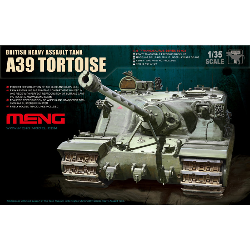 A39 Tortoise  1/35 Meng Model  ts-002