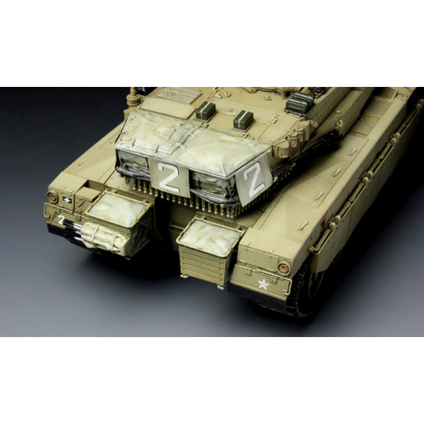Israel main battle tank Merkava mk.3 baz W/Nochri dalet mine roller system 1/35 Meng model ts-005 Israel main battle tank Merkava mk.3 baz W/Nochri dalet mine roller system 1/35 Meng model ts-005