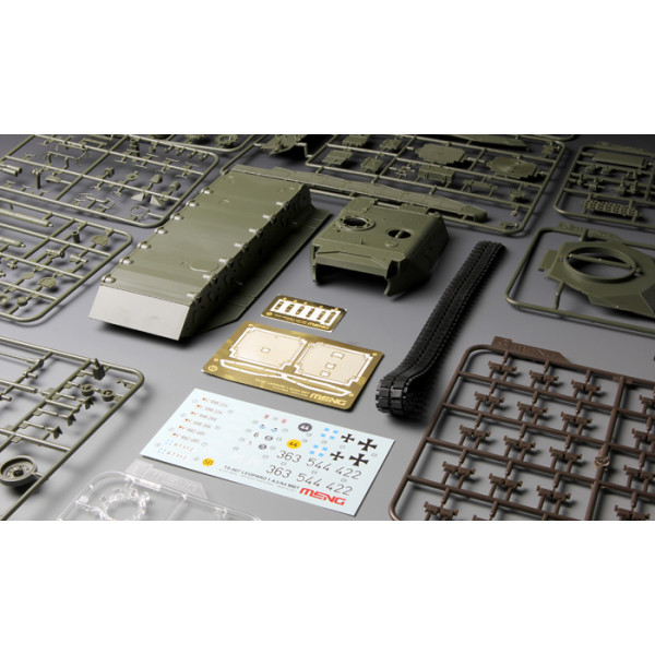 Leopard 1 A3 / A4 німецький основний бойовий танк 1/35 Meng Model ts-007