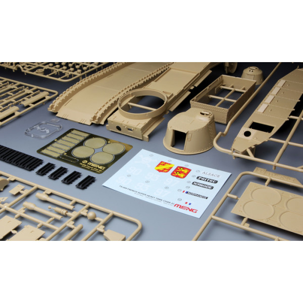 CHAR 2C French Super Heavy Tank  1/35 Meng Model  ts-009