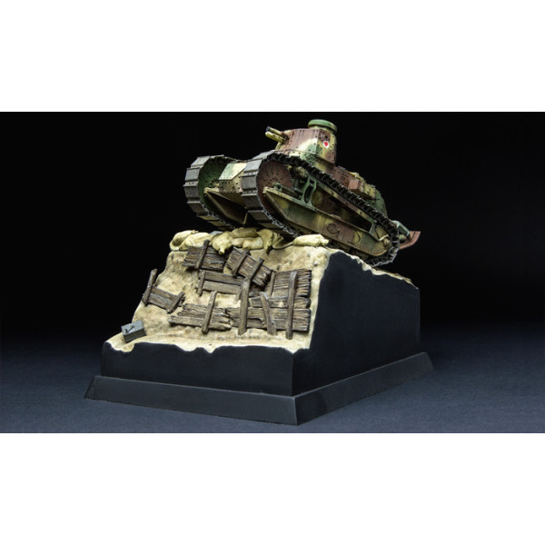 France FT-17 Light Tank (Riveting octagonal turret)   1/35 Meng Model  ts-011