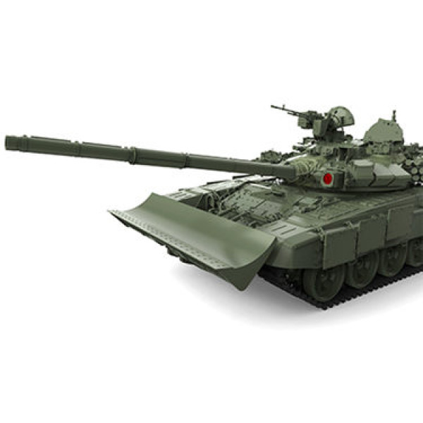 Russian Main Battle Tank T-90 w/TBS-86 Tank Dozer  1/35 Meng Model  ts-014