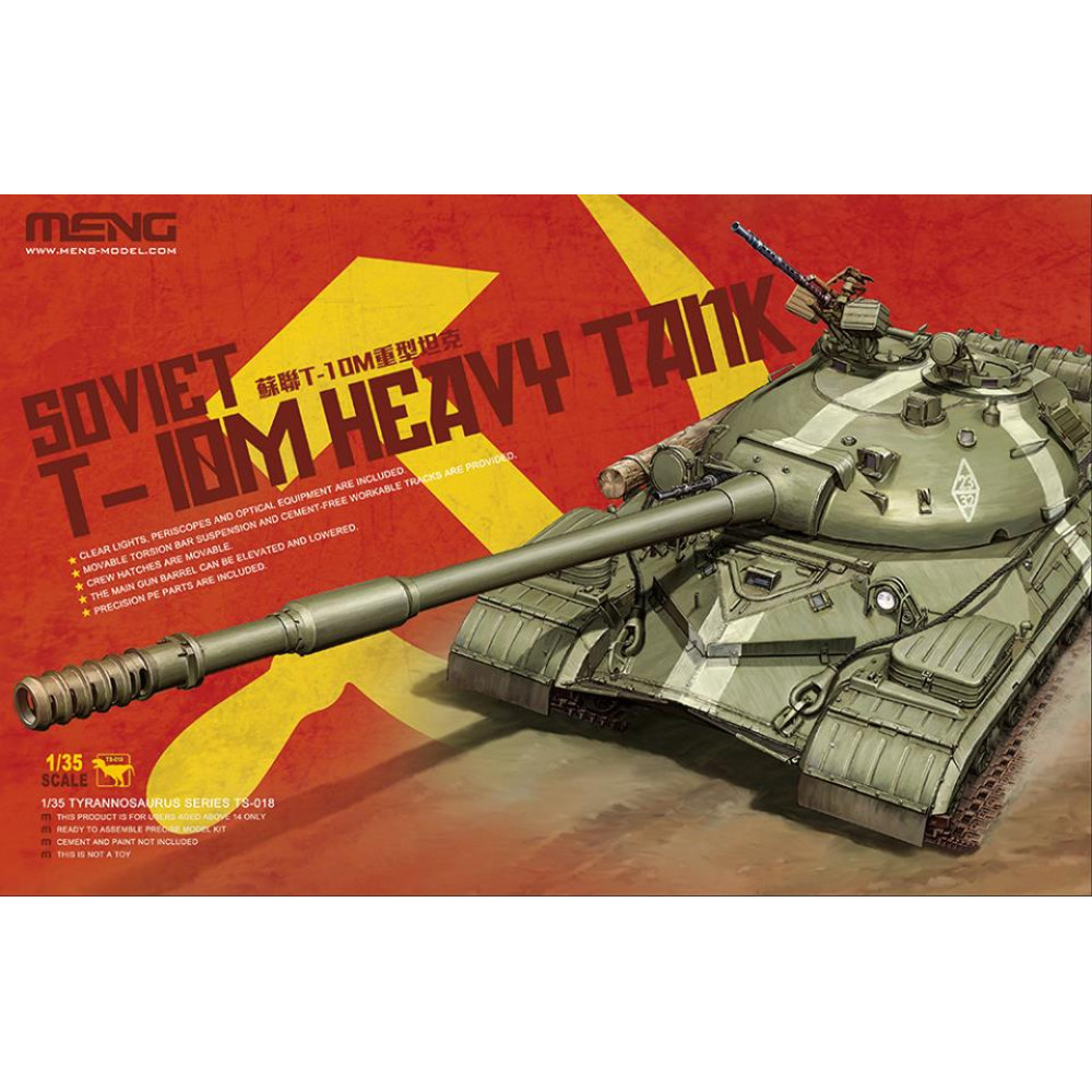 Soviet T-10M Heavy Tank 1/35 Meng Model  ts-018