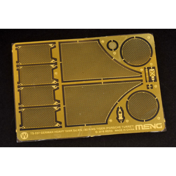 Sd.Kfz.182 Kingtiger (Porsche Turret)  1/35 Meng Model  ts-037