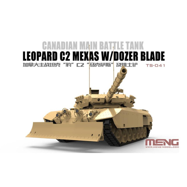 Leopard C2 Mexas w/dozer blade  1/35 Meng model ts-041