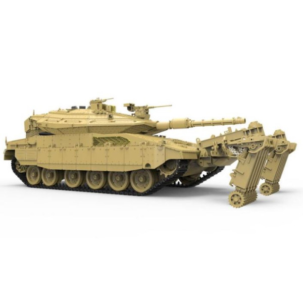 Merkava Mk4 / 4LIC mine roller system 1/35 Meng Model ts-049