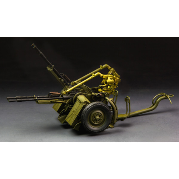 Pick Up w/ZPU-2 1/35 Meng model vs-005