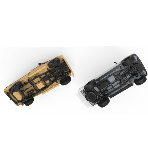 Pickup Set (Set of 2)  1/35 Meng model vs-007