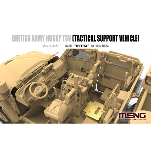British Army Husky TSV (Tactical Support Vehicle) 1/35 Meng model vs-009