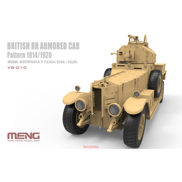 British R-R Armored Car Pattern 1914/1920 1/35 Meng model vs-010