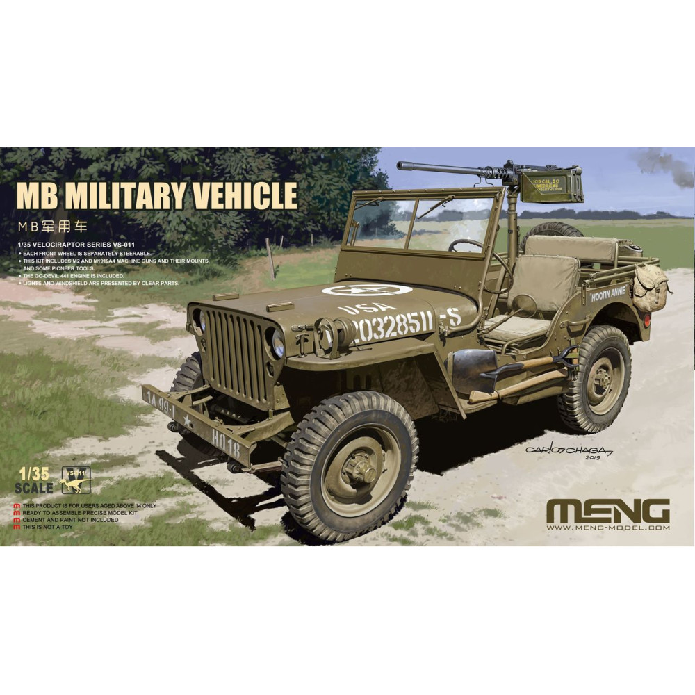 MB military vehicle 1/35 Meng model vs-011