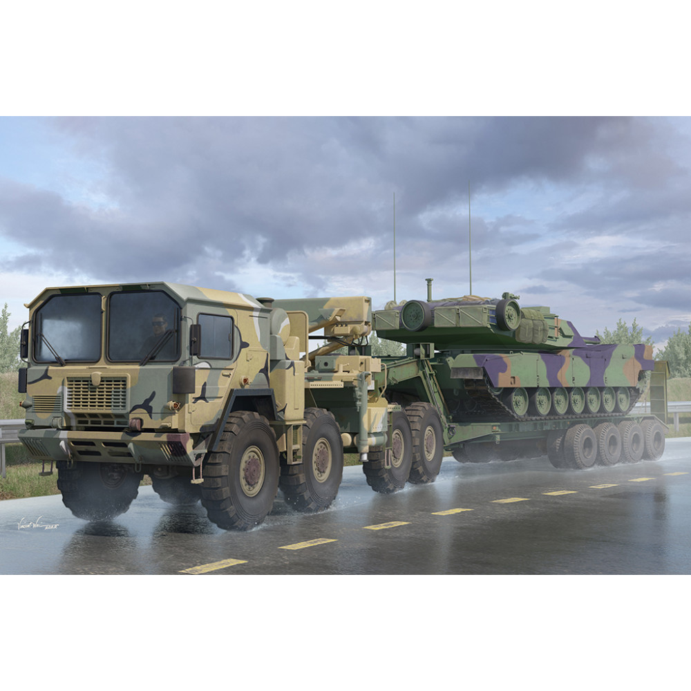 M1014 W/M747 Semi Trailer 1/35 I Love Kit 63529