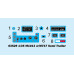 M1014 W/M747 Semi Trailer 1/35 I Love Kit 63529