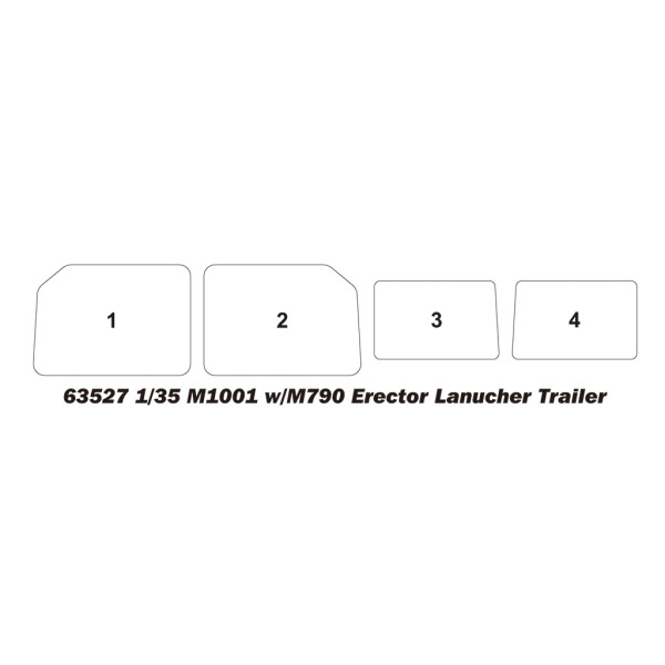 M1014 W/M747 Semi Trailer 1/35 I Love Kit 63529