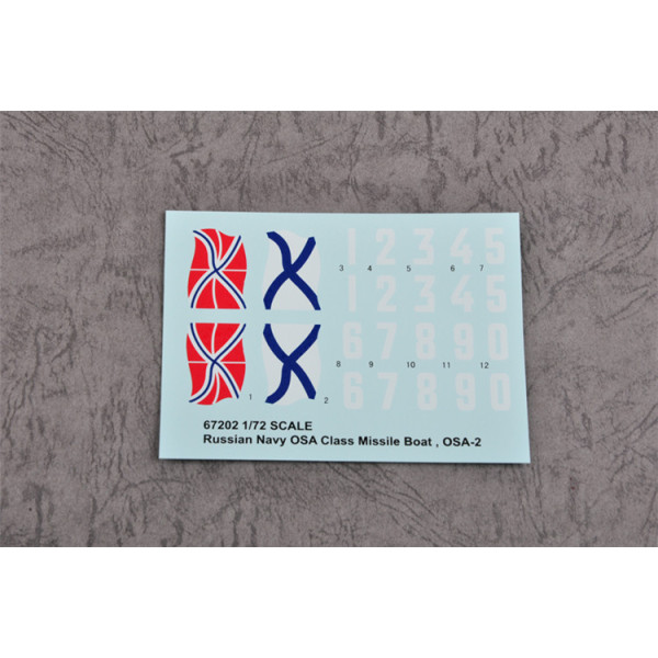 Russian Navy OSA Class Missile Boat OSA 2 1/72 Merit 67202