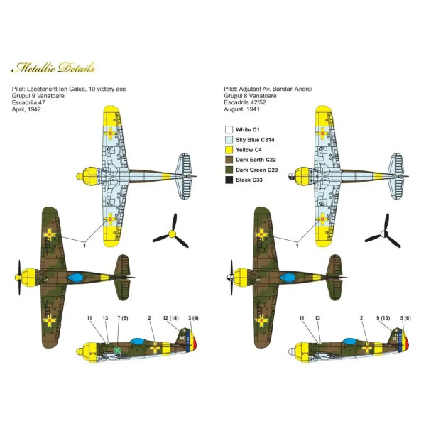 IAR 80 (3D printed) 1/144 METALLIC DETAILS MDR14426