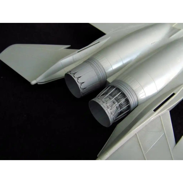 Jet nozzles for F-15 (open) 1/48 METALLIC DETAILS MDR4827