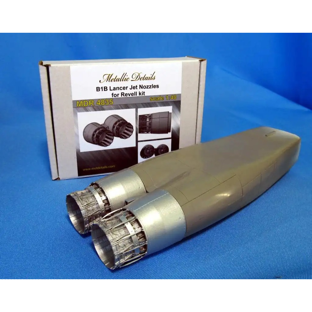 B-1B Lancer. Jet nozzles 1/48 METALLIC DETAILS MDR4835