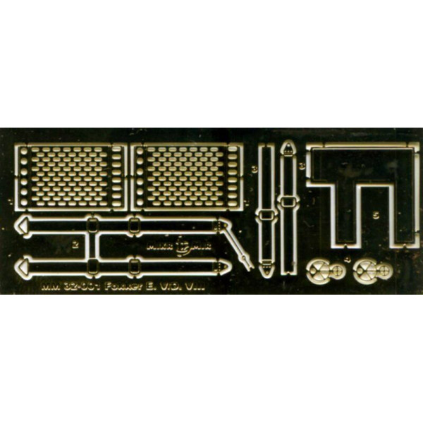 German monoplane fighter Fokker E.V/D.VIII 1/32 Mikro-Mir 32-001