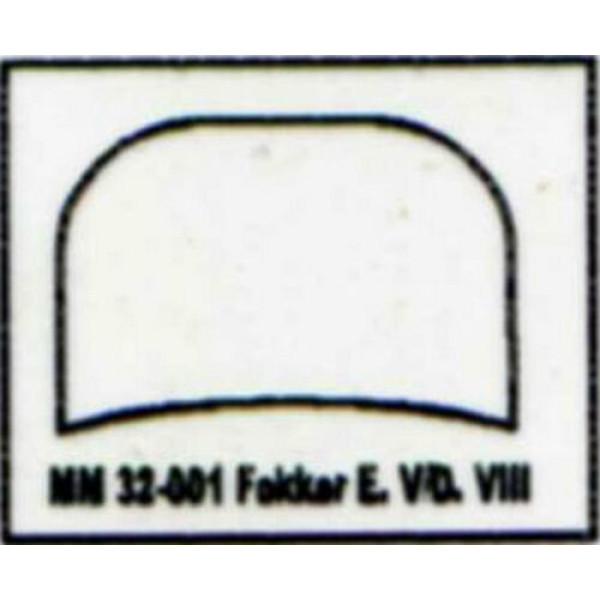 German monoplane fighter Fokker E.V/D.VIII 1/32 Mikro-Mir 32-001