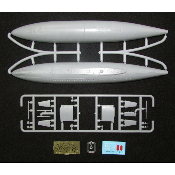 USN research submarine AGSS-569 «Albacore» 1/350 Mikro-mir 350-036