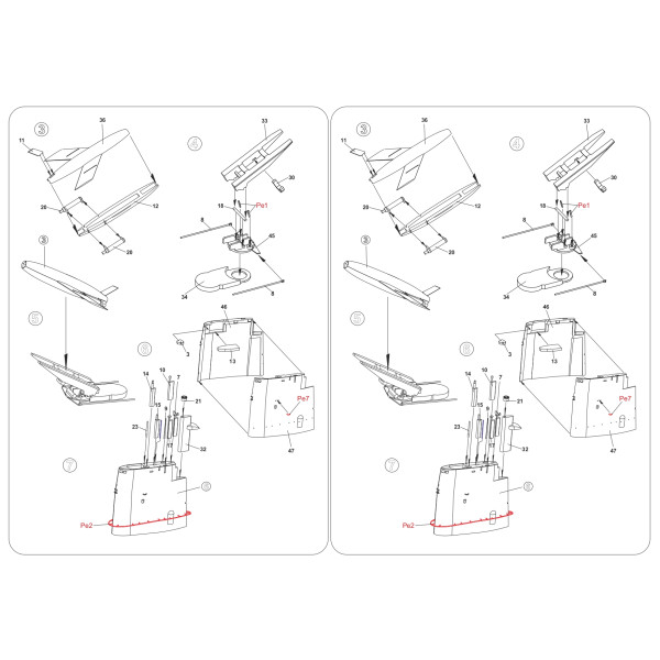  Submarine USS Growler (SSG-577) 1/350 Mikro-mir 350038