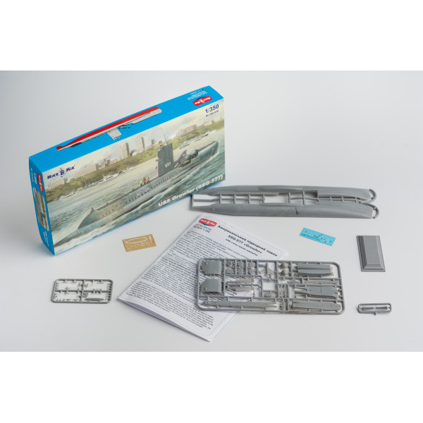  Submarine USS Growler (SSG-577) 1/350 Mikro-mir 350038