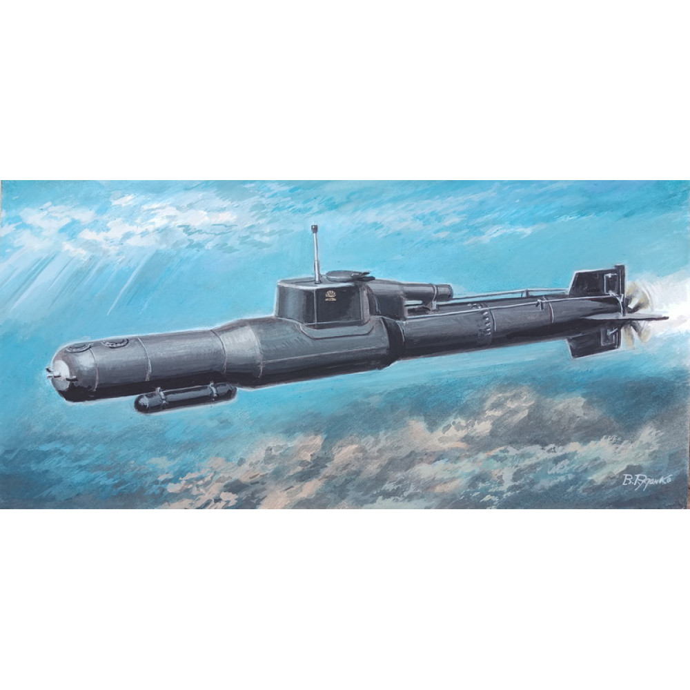 Kaiten-10 japan human torpedo 1/35 Mikro-mir 35-025
