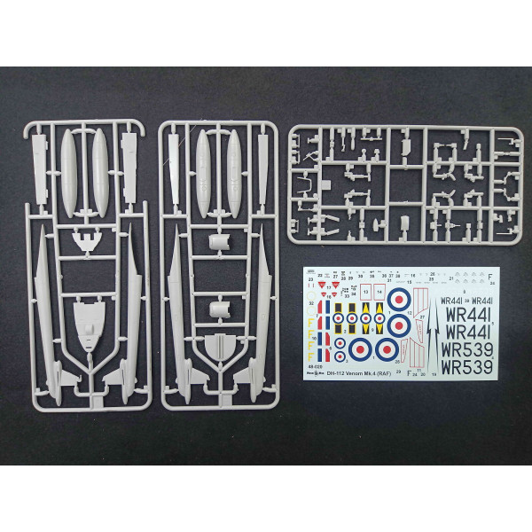 De Havilland DH 112 Venom 1/48 Mikro-Mir 48-020