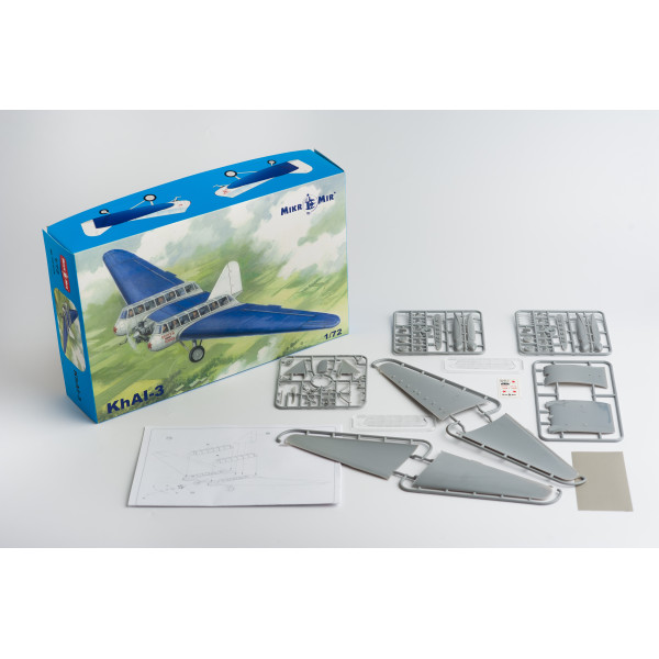 Soviet passenger plane Khai-3 1/72 Mikro-Mir 72-014