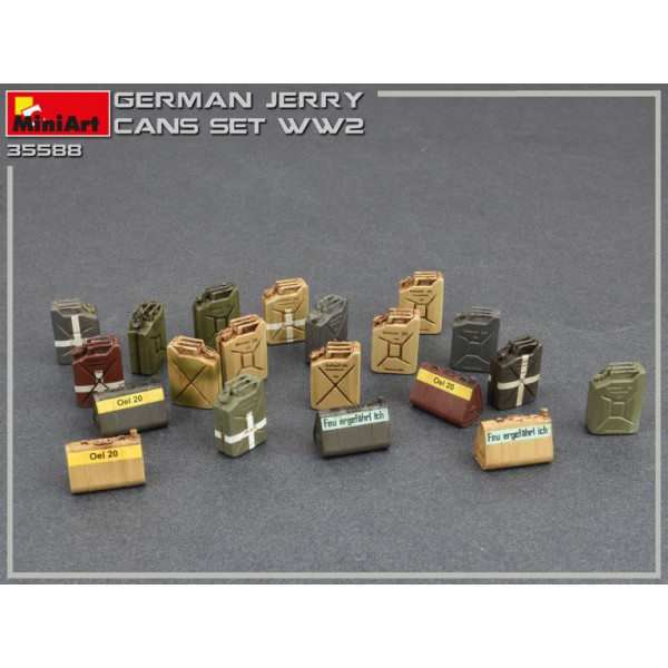 Набір Німецьких каністри Другої Світової Війни 1/35 MiniArt 35588