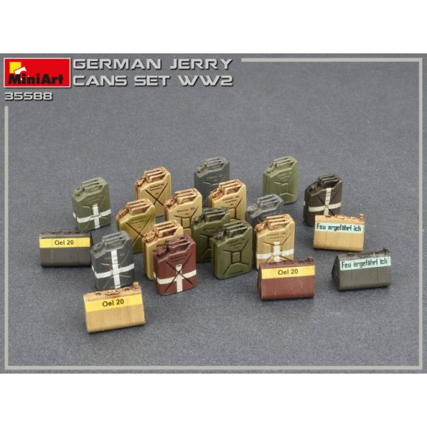 Набір Німецьких каністри Другої Світової Війни 1/35 MiniArt 35588