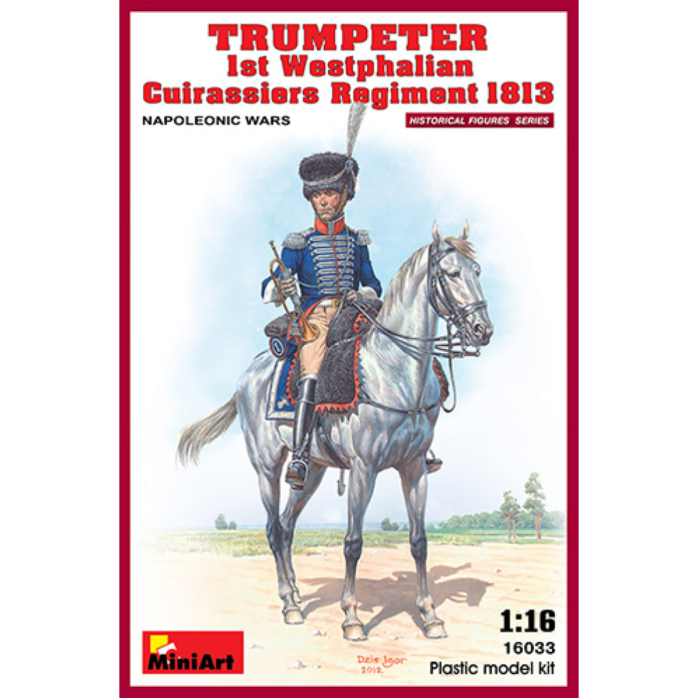  Трубач 1-го Вестфальського Кірасирського Полка 1 813 1/16 MiniArt 16033