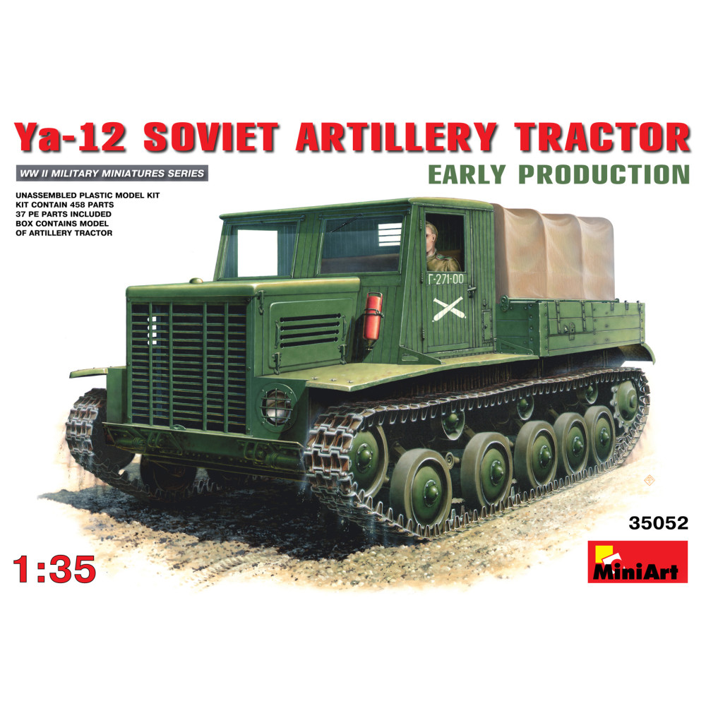 YA-12 Soviet Artillery Tractor 1/35 MiniArt 35052
