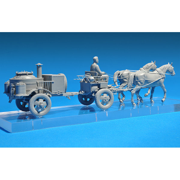 Радянська польова кухня КП-42 на кінній тязі 1/35 MiniArt 35057