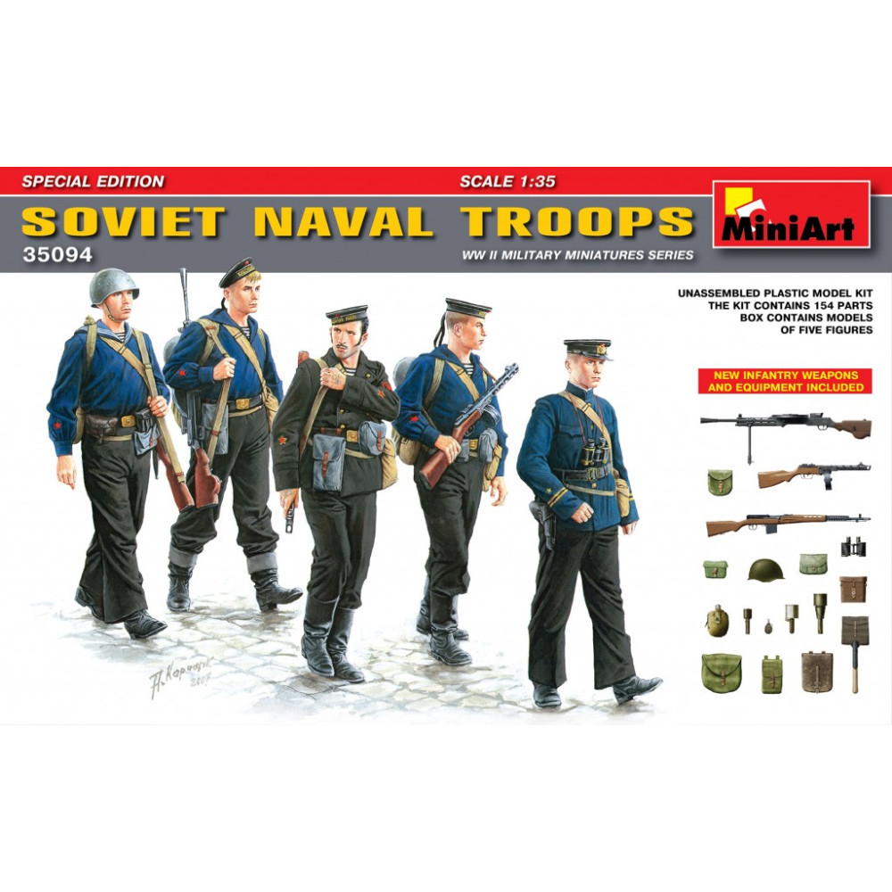 Радянська морська піхота 1/35 MiniArt 35094