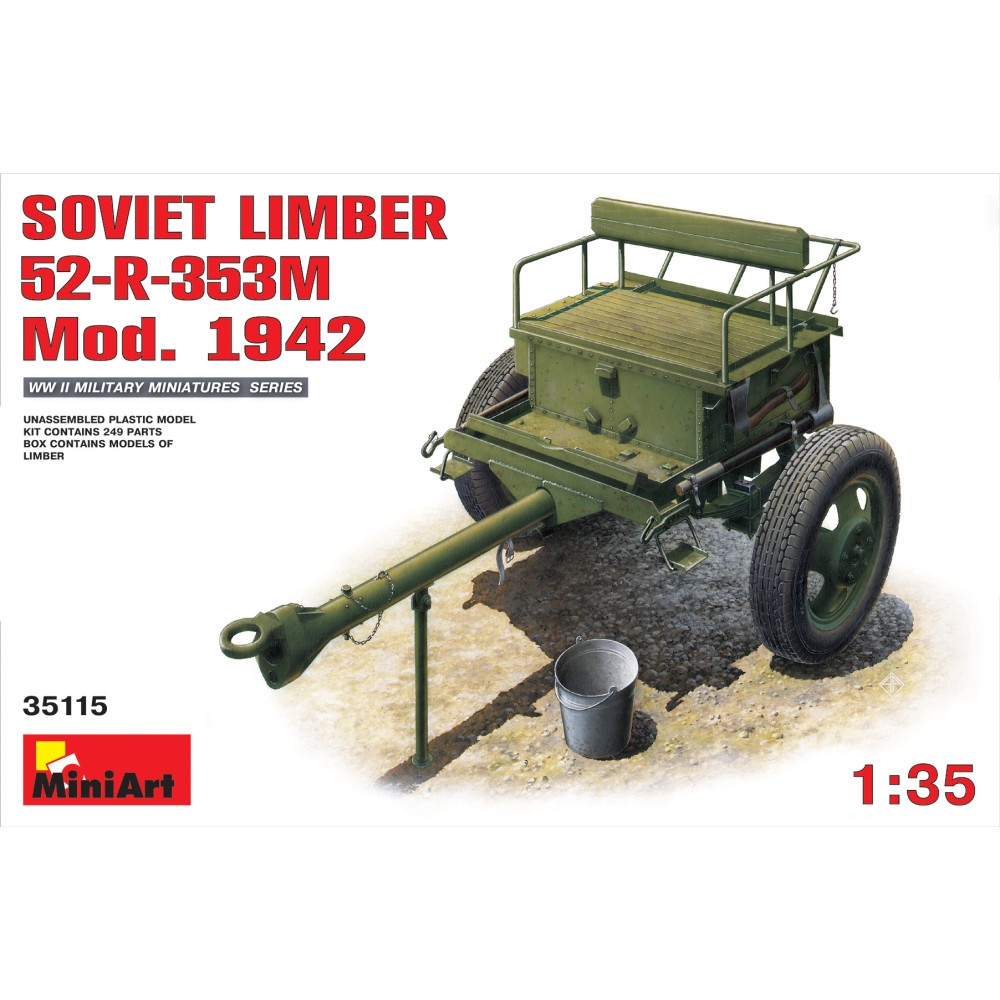 Артилерійський передок 52R 353М (модель 1942р.) 1/35 MiniArt 35115
