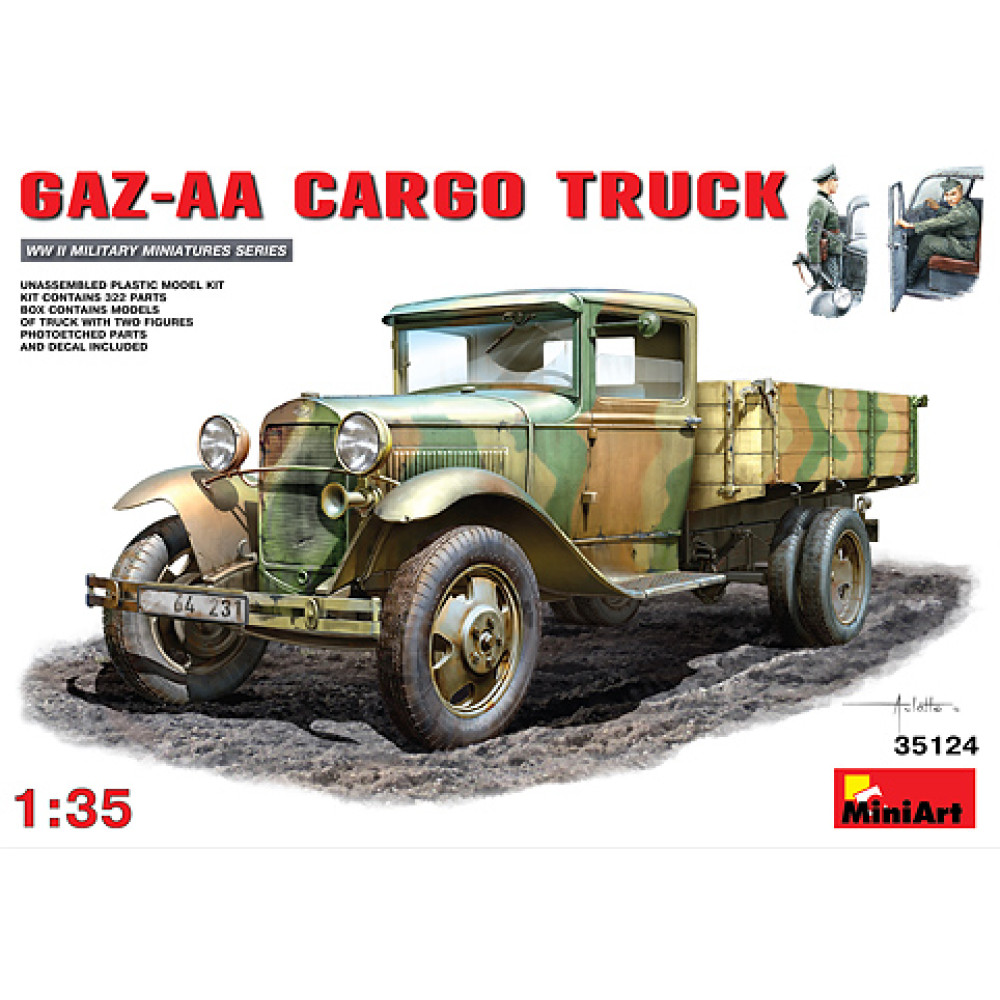 Вантажний автомобіль ГАЗ-АА 1/35 MiniArt 35124