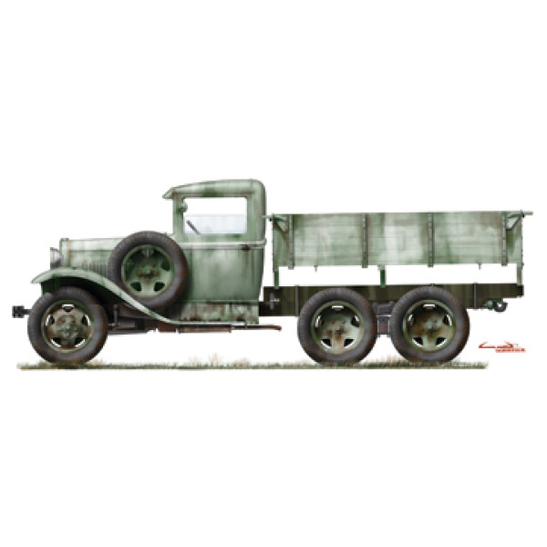  GAZ-AAA Mod.1940. Cargo Truck 1/35 MiniArt 35136