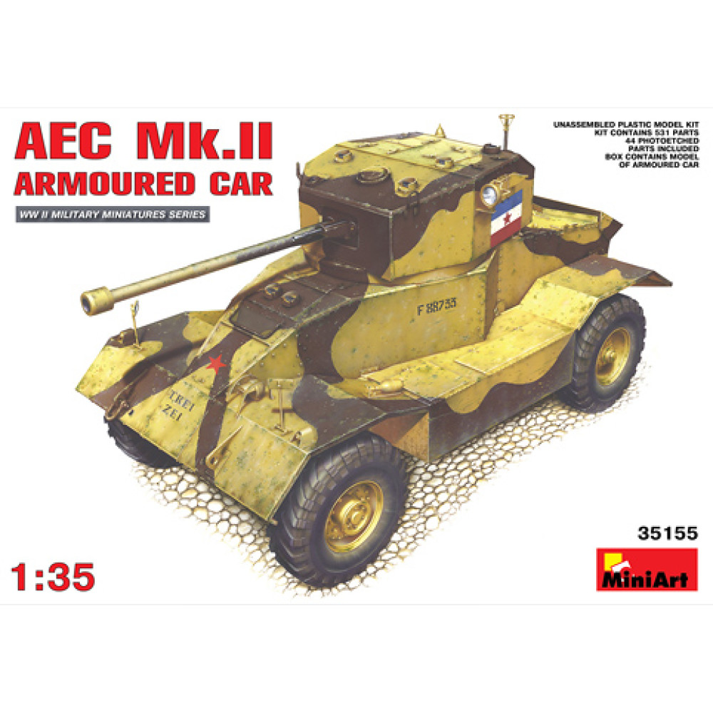 AEC Mk.II Armoured Car  1/35 MiniArt 35155