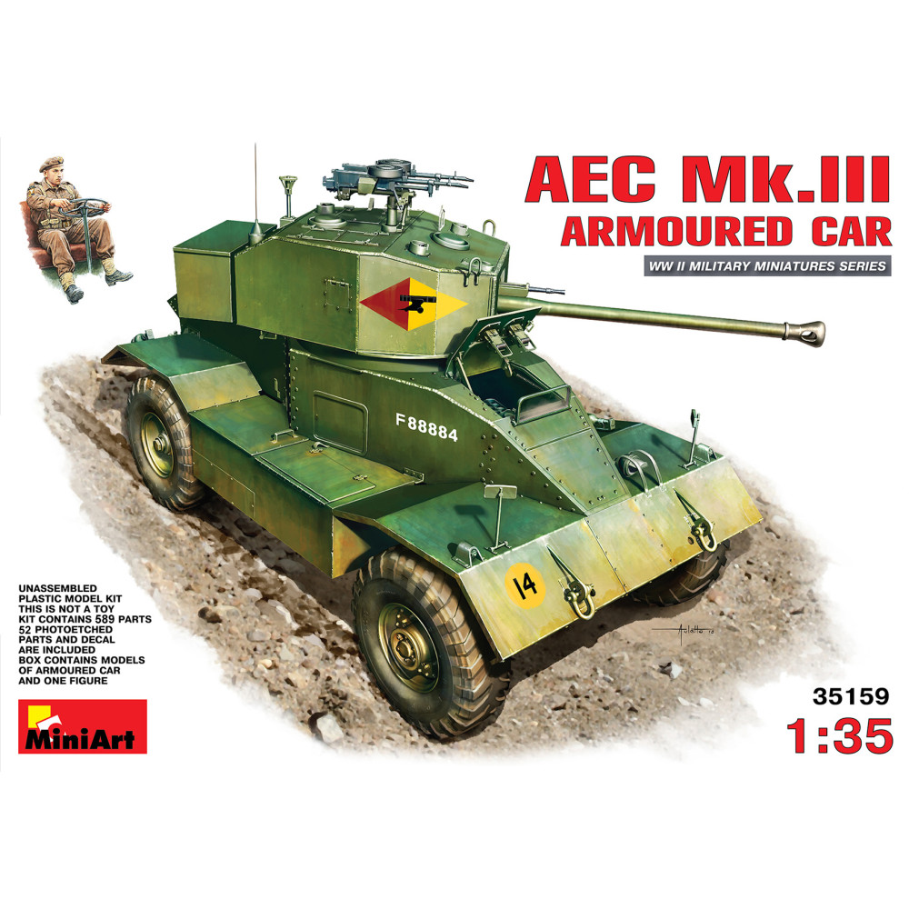 AEC Mk.III Armoured Car  1/35 MiniArt 35159