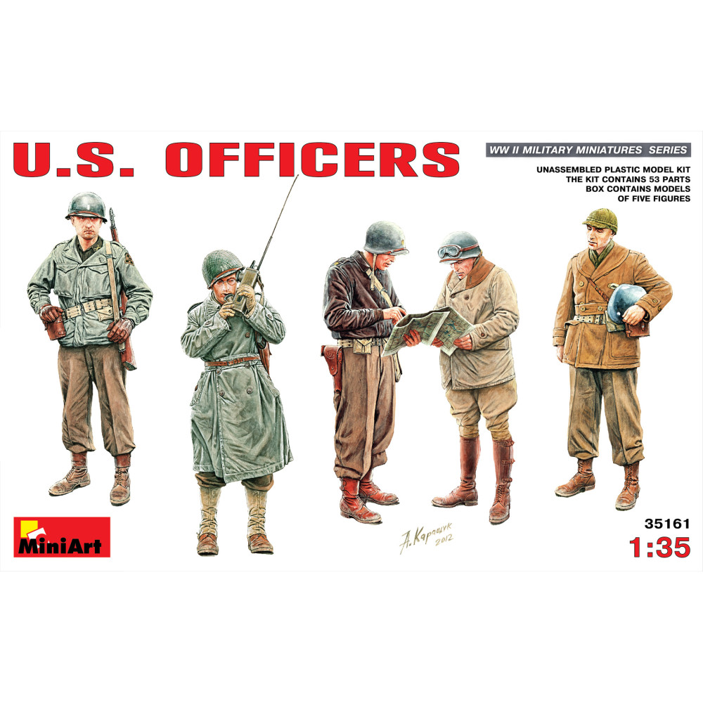 Американські офіцери II МВ 1/35 MiniArt 35161