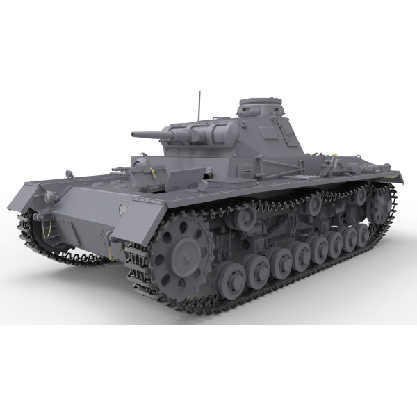 Німецький танк Pz.III Ausf. С 1/35 MiniArt 35166
