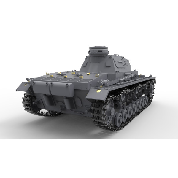 Німецький танк Pz.III Ausf. С 1/35 MiniArt 35166