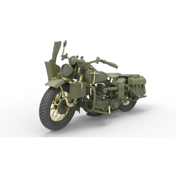 Американський військовий поліцейський з мотоциклом 1/35 MiniArt 35168