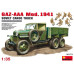 Радянський вантажний автомобіль ГАЗ-ААА Випуску 1941р. з екіпажем 1/35 MiniArt 35173