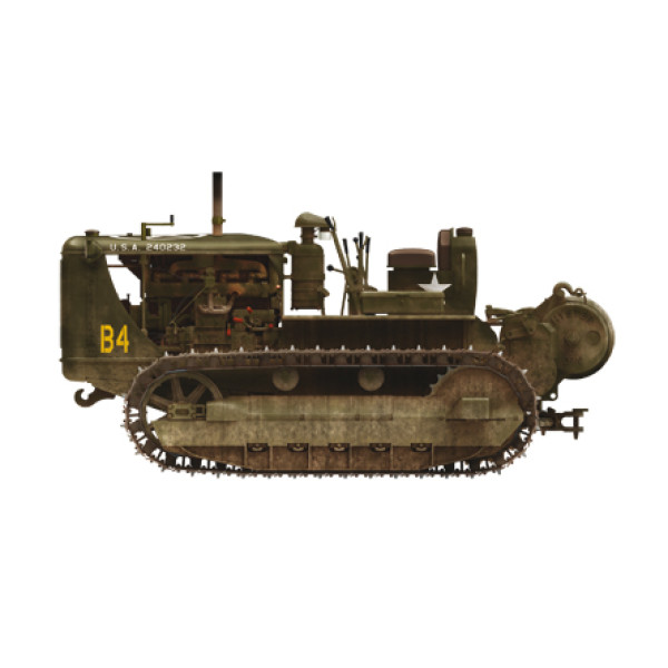 Американський важкий трактор D7 з буксирного лебідкою 1/35 MiniArt 35174