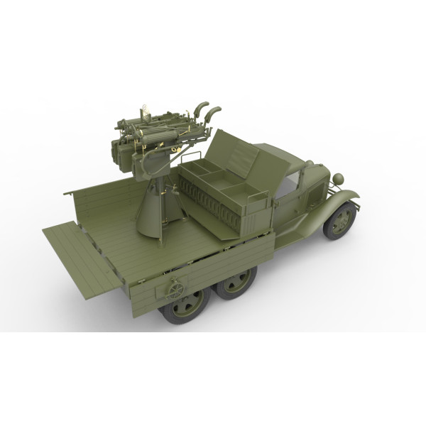 ГАЗ-ААА зі зчетвертинним кулеметом "Максим" 1/35 MiniArt 35177